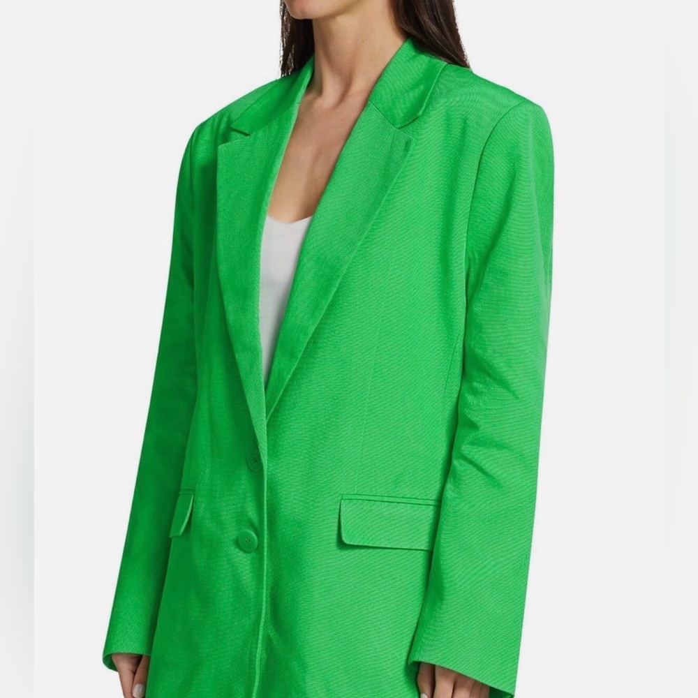 Women's Green Blazer by Farm Rio